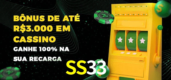 SS33 melhor bônus de depósito